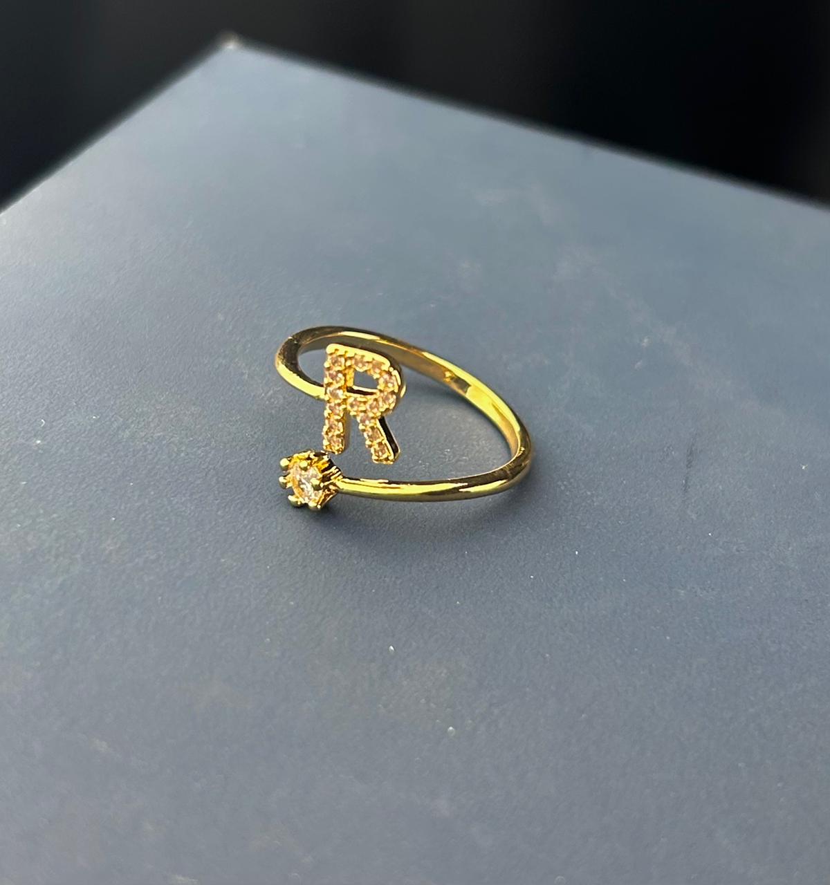 Alphabet Name Ring