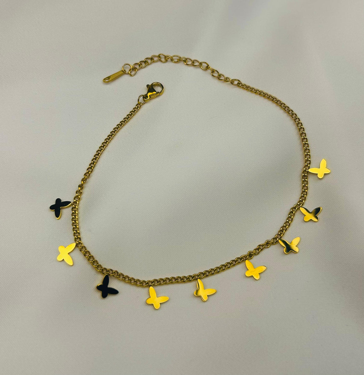 Golden Butterfly Charm Payal