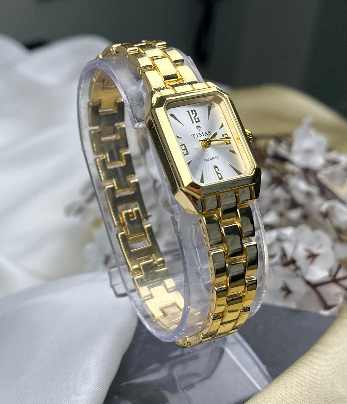 TIMAS Iconic Golden Watch