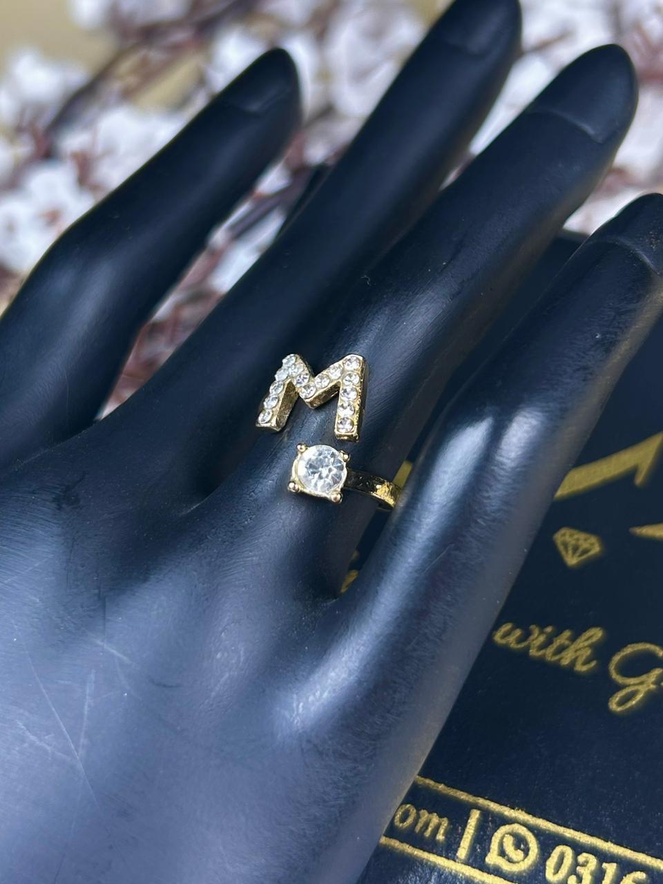Alphabet Name Ring