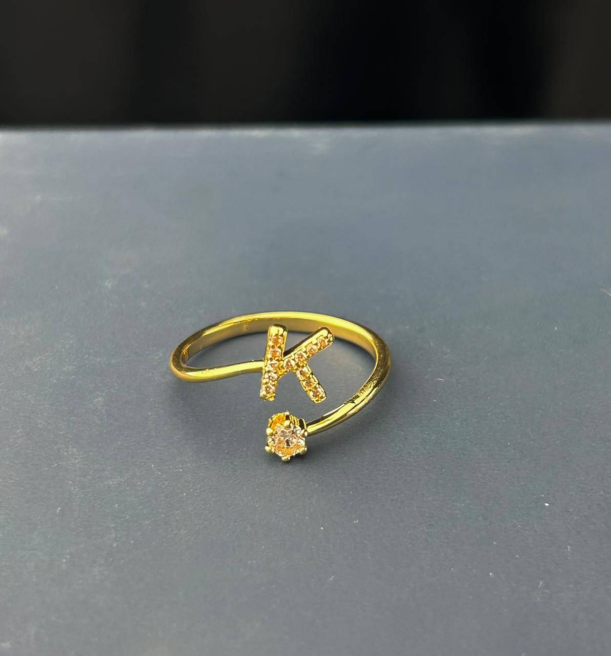 Alphabet Name Ring