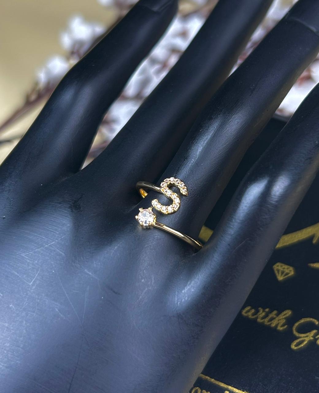 Alphabet Name Ring