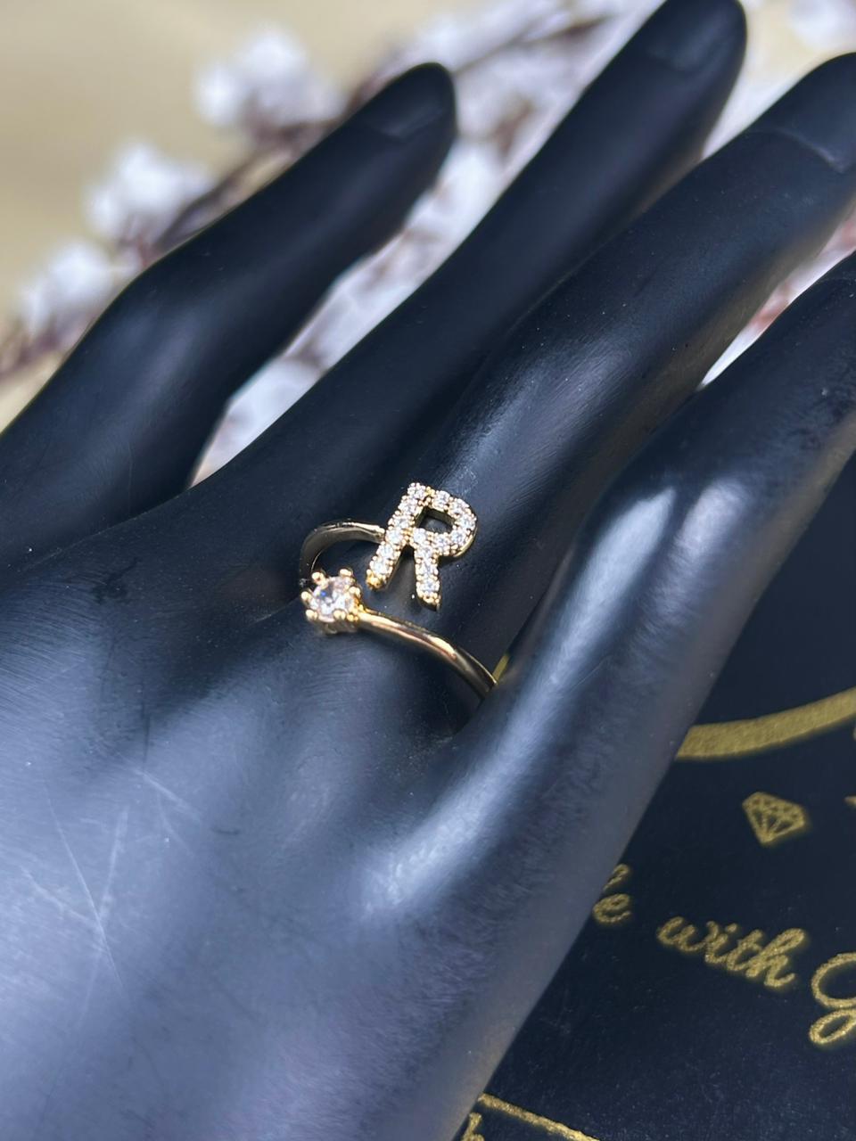 Alphabet Name Ring