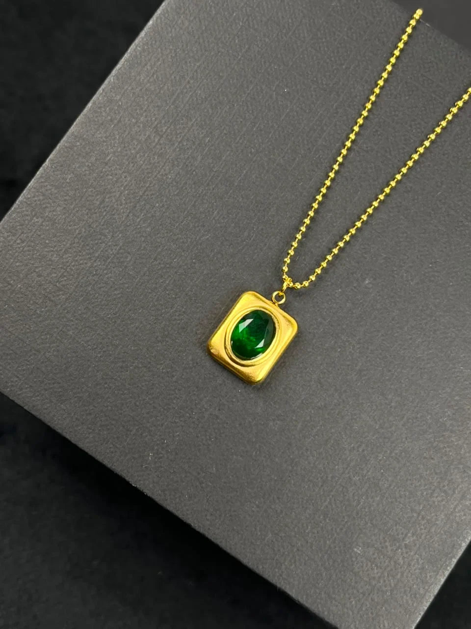 Emerald Glow Pendant