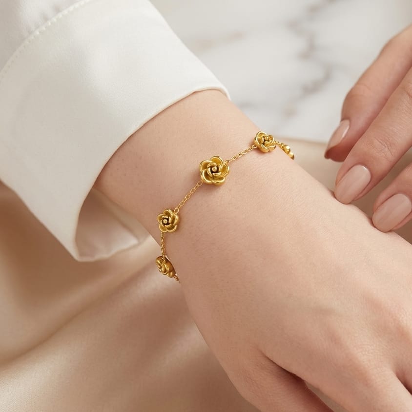 Rose Blossom Bracelet