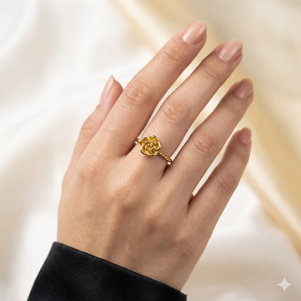 Rose Blossom Ring