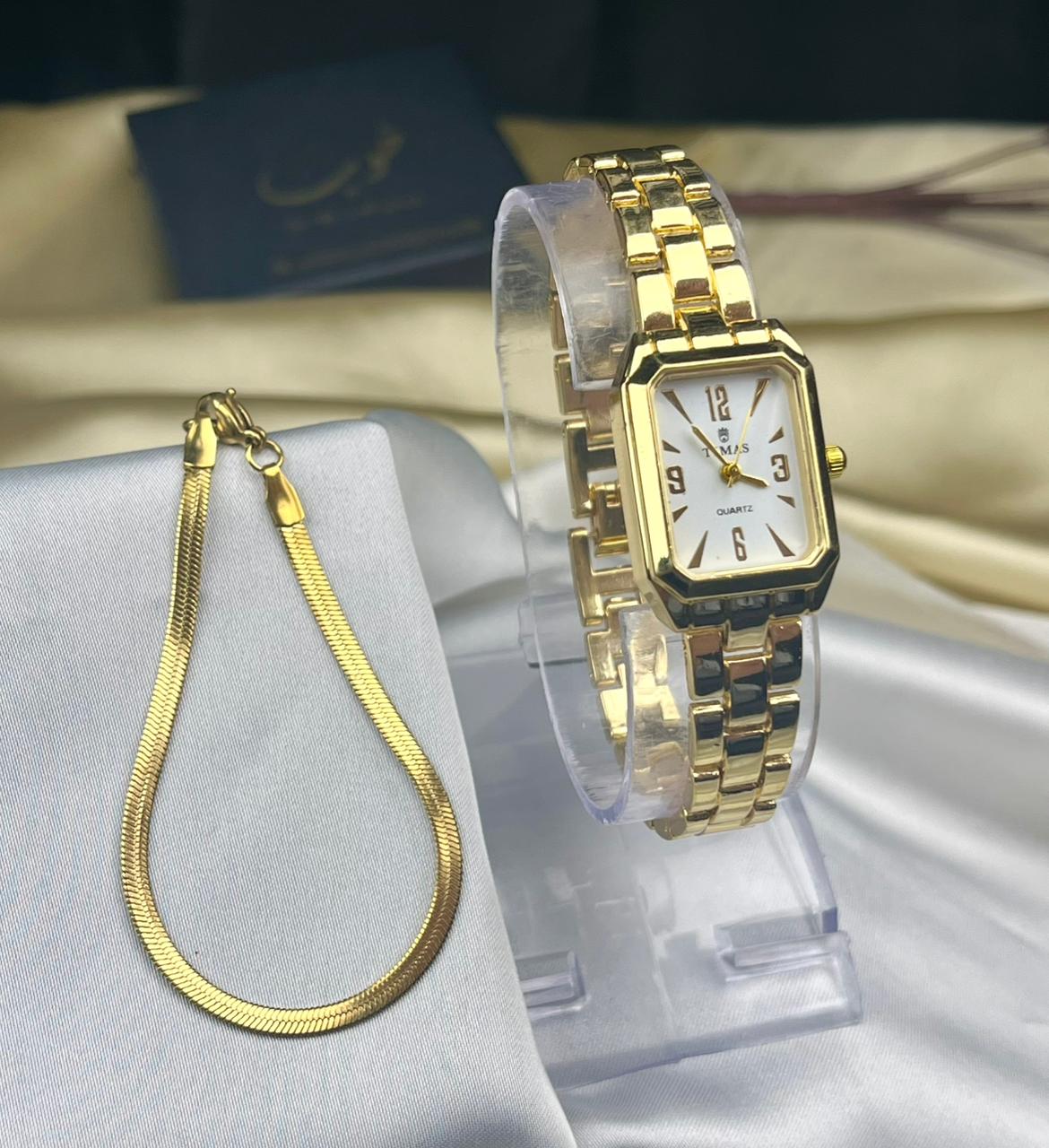 TIMAS Iconic Watch With Elegant Bracelet
